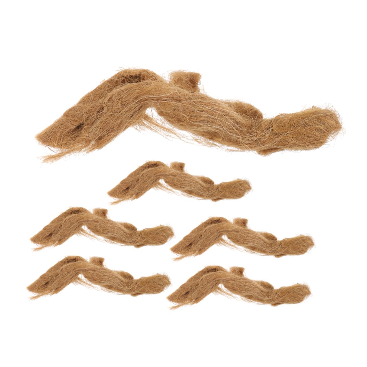 Parliky 6Pcs Natural Jute Fire Starters Kit Essential Outdoor Camping Flame Starter for Quick Ignition Campfires Emergency Survival Situations Reliable Fire Starting Tool