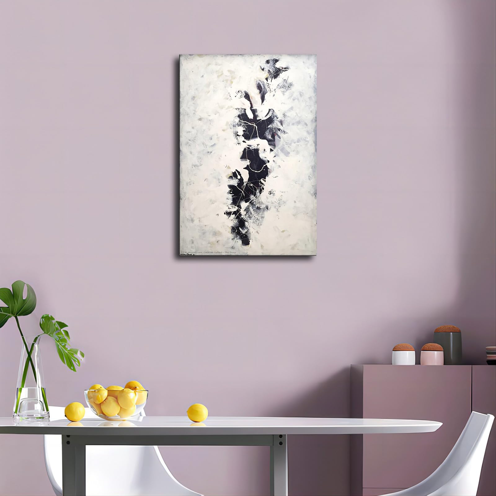 Amazon.com: The Deep by Jackson Pollock Vintage Poster