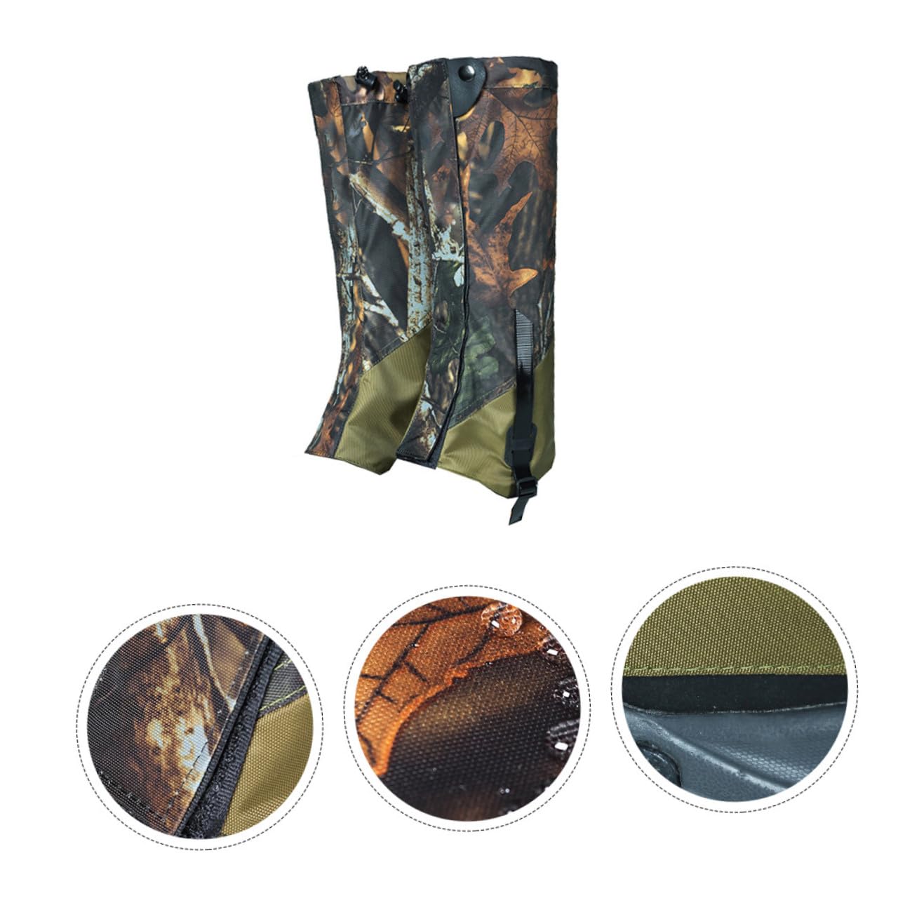Polainas para Botas de Exterior 1 Par Oxford Impermeables