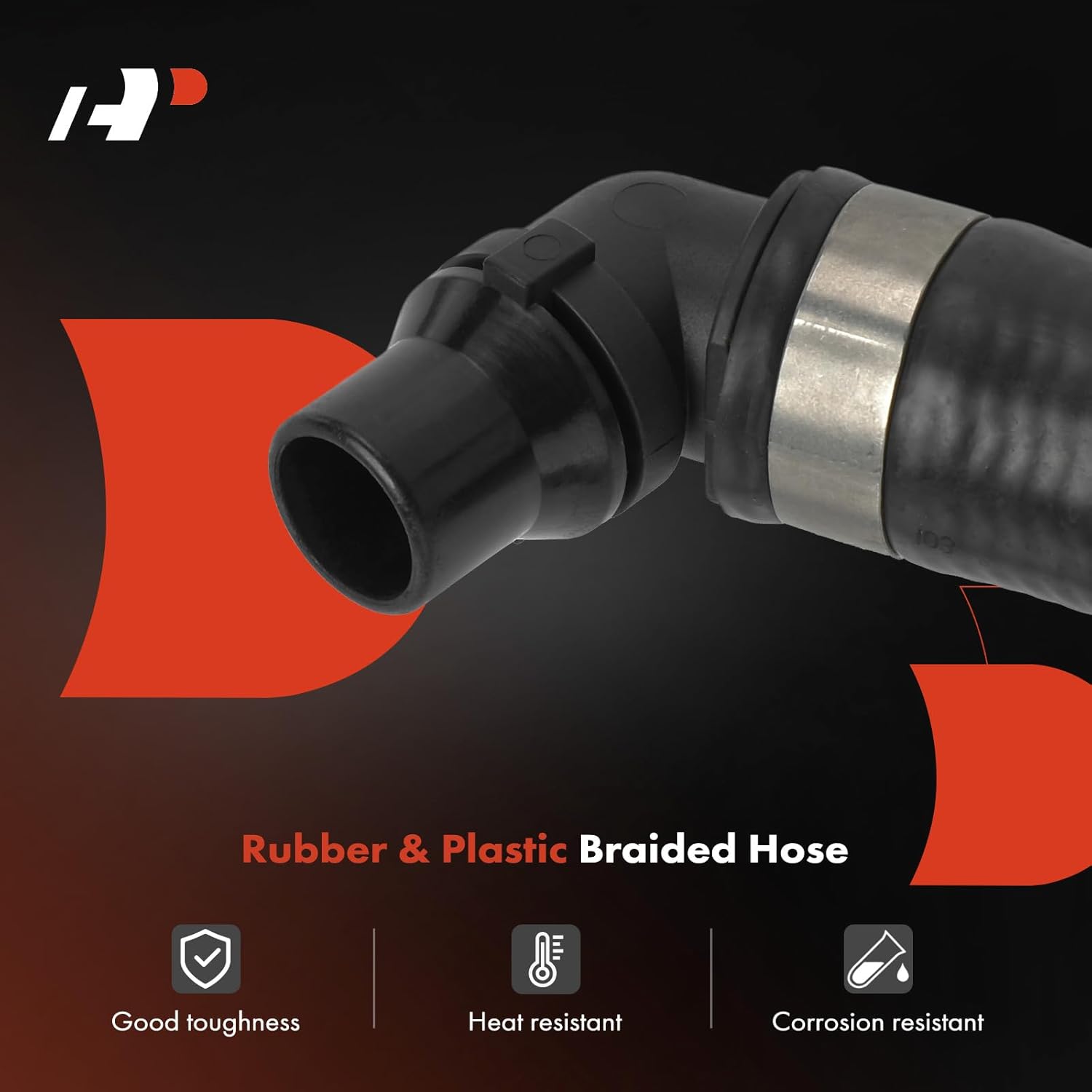 A-Premium HVAC Heater Hose Pipe Line Assembly Compatible with Mercedes-Benz W211 Series E280 2007-2008 3.0L, E350 2006-2008 3.5L, E500 2007-2008 5.5L