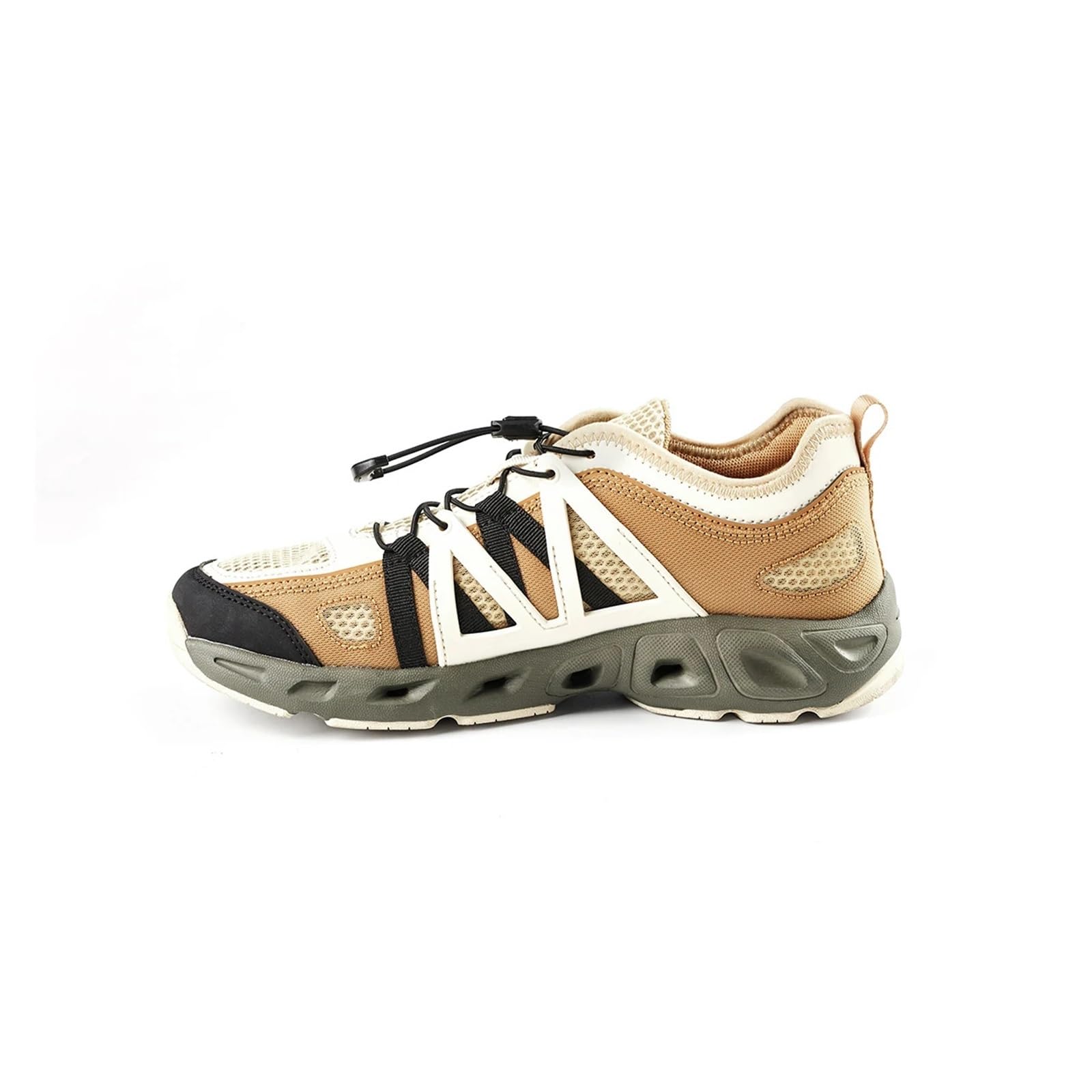 Scarpe da Trekking Traspiranti e ad Asciugatura Rapida, da Spiaggia e da Esterno, con Patchwork Bicolore(Green,43)