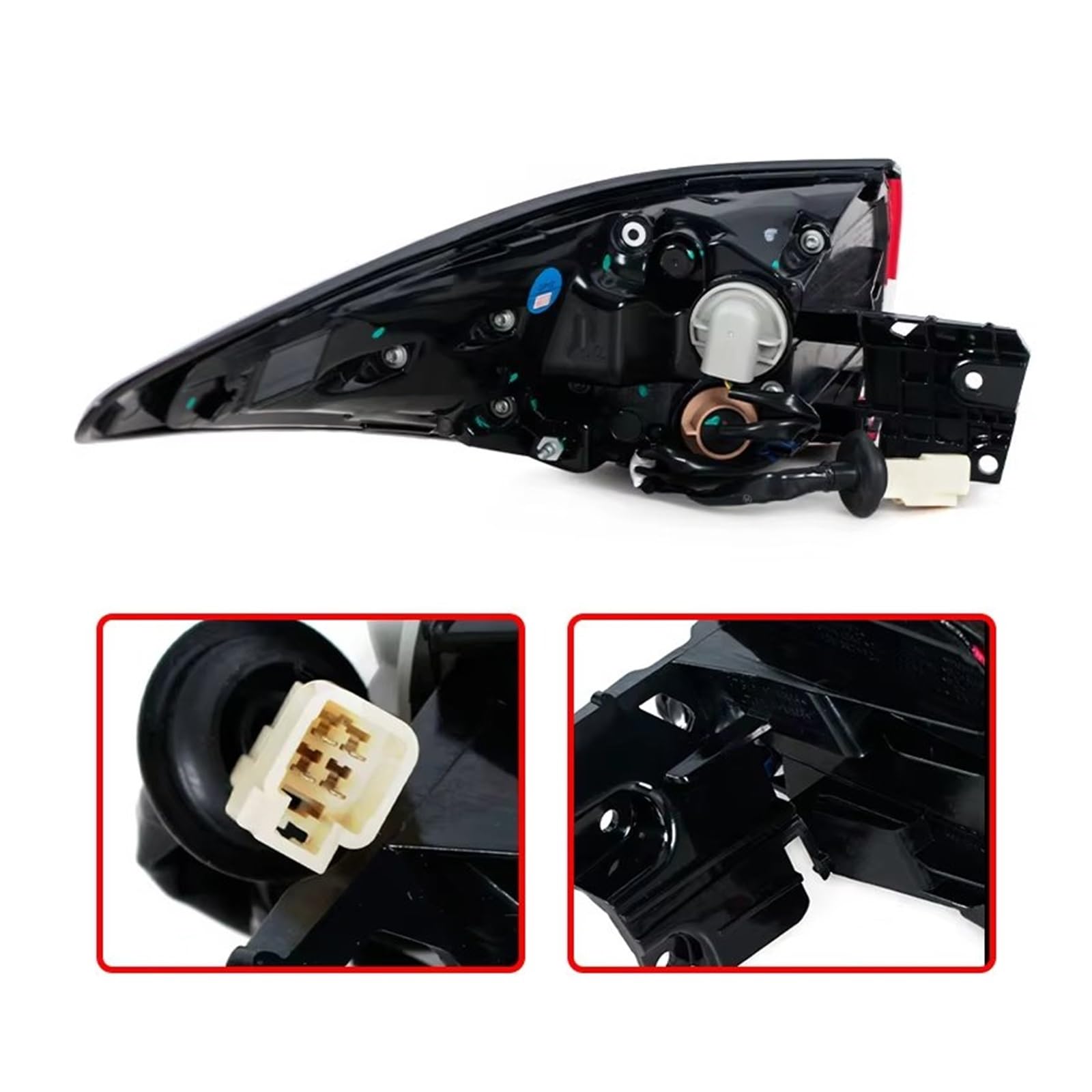 Fanale Posteriore Auto Per Mitsubishi Per Outlander Per PHEV 2022-2024 Fanale Posteriore A LED Per Auto, Freno, Guida, Retromarcia, 8330B184 8330B183(Outside Left)