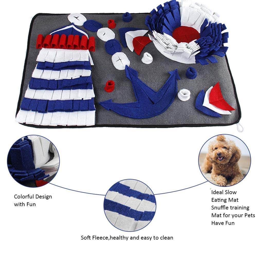 Trainingspads Für Hunde Pet Training Schnüffelmatte Hund Fütterungsmatte Waschbar Hund Katze Geruch Trainingspad Welpe Katze ReleaseStress Blanket 1St
