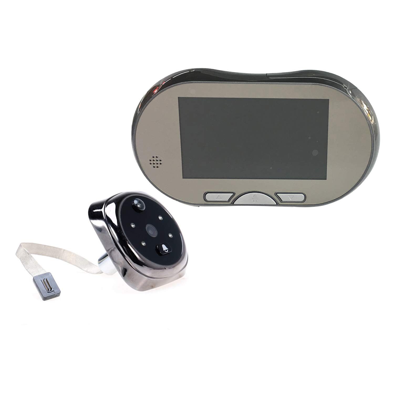 TEKMAGIC 3.5 " LCD Digital Mirilla Espectador de la Puerta Timbre de la Cámara de Vigilancia de Vídeo 150 ° Vista de Gran Angular
