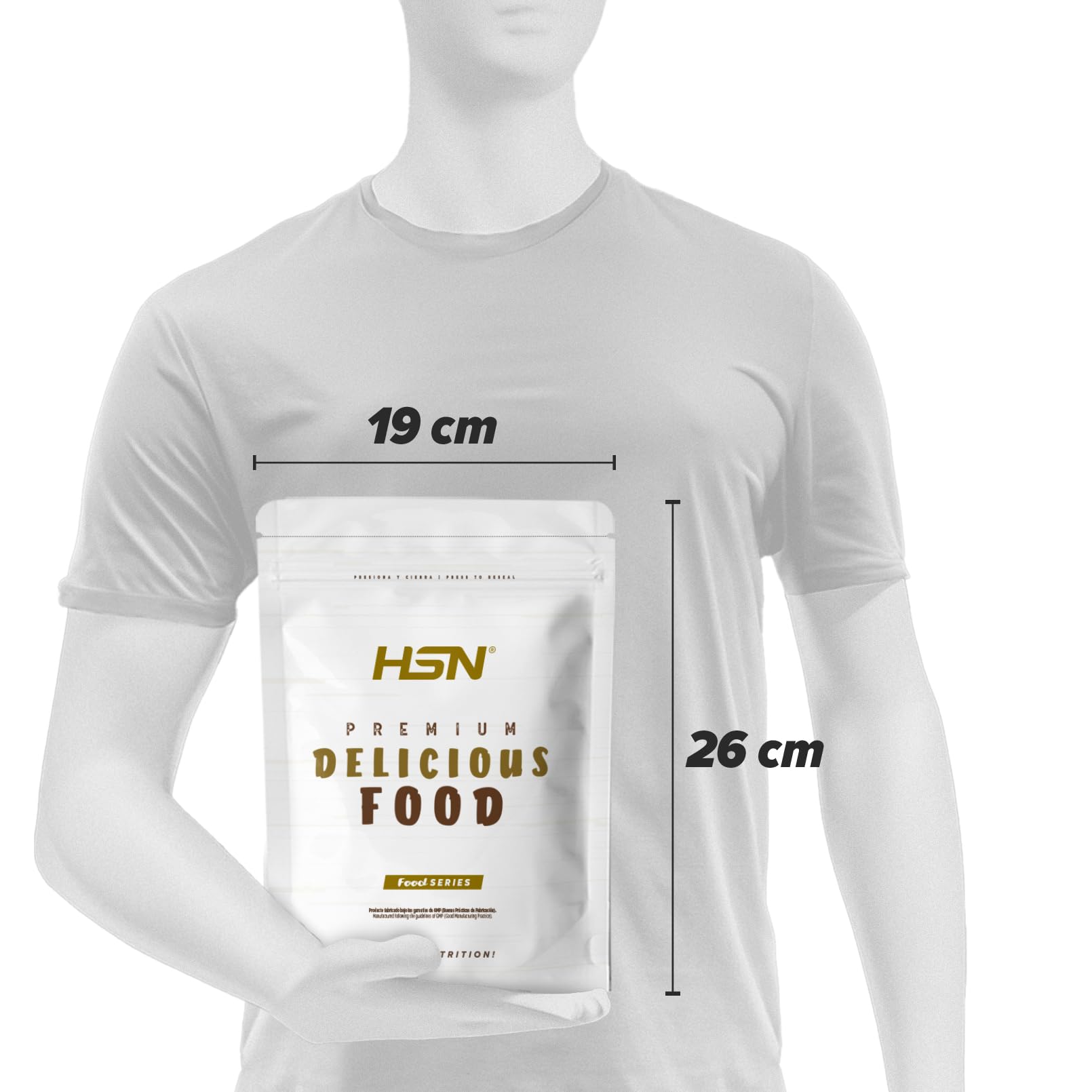 Semillas de Chía HSN 1Kg 100% Natural No-GMO Vegano Sin Gluten