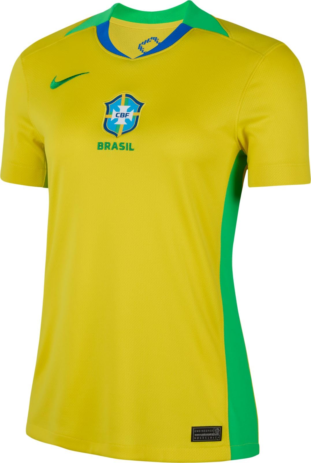 Nike Brasilien 2025 Stadium Home (Frauenteam) Nike Dri-Fit Replika-fußballtrikot für Damen Nike Maglia da Calcio Dri-Fit (Donna) Donna