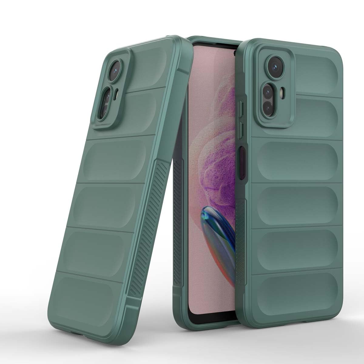 QHOHQ Tenphone Coque pour Xiaomi Redmi Note 12S + 2 Pièces Verre Trempé