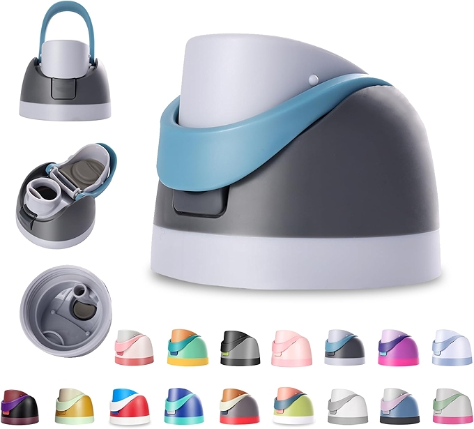 NTIERA Owala Freesip水瓶替换盖，兼容Owala盖，优质配件，防漏，BPA免费