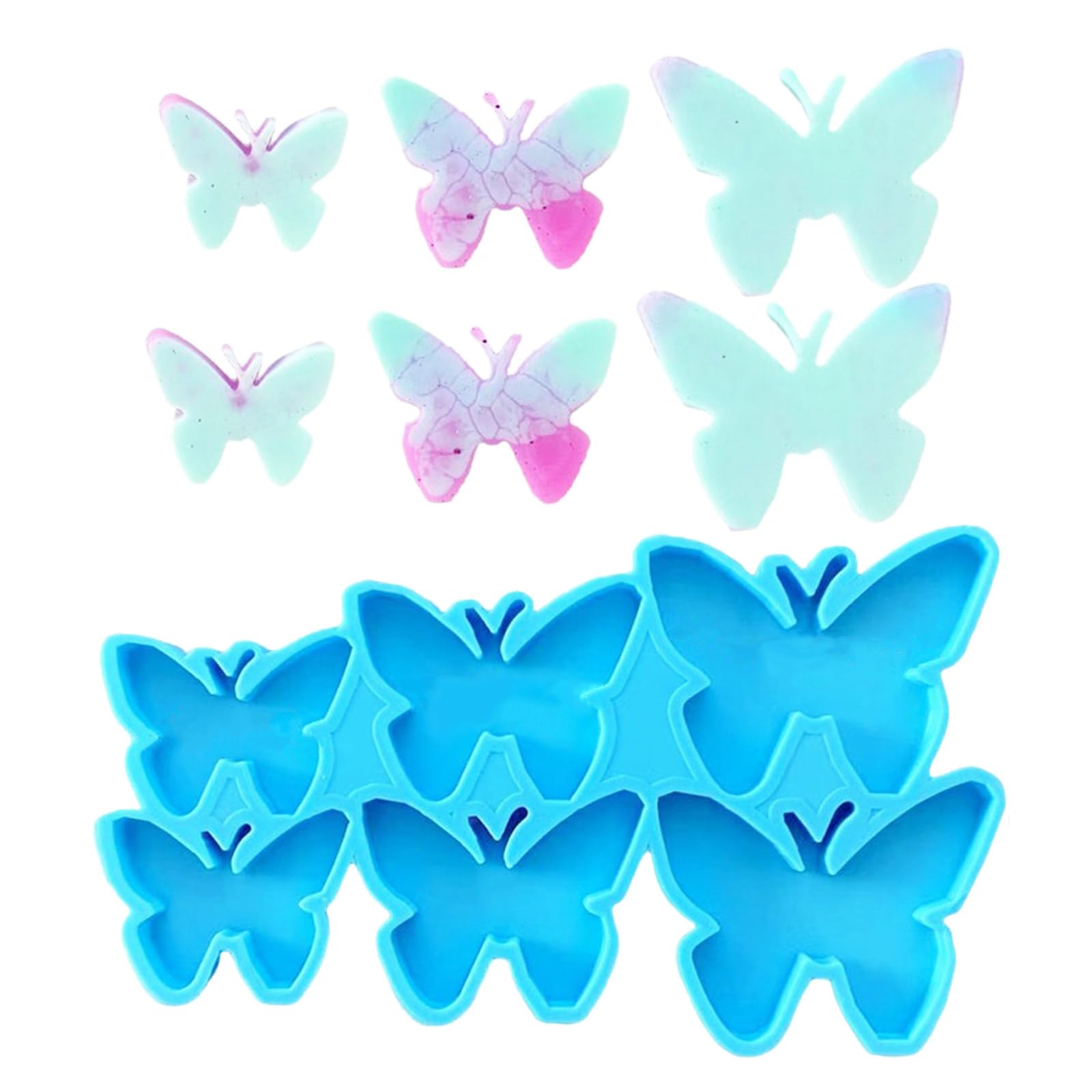 Stampo da muro in silicone a forma di farfalla per appensione | SHEIN ALIA