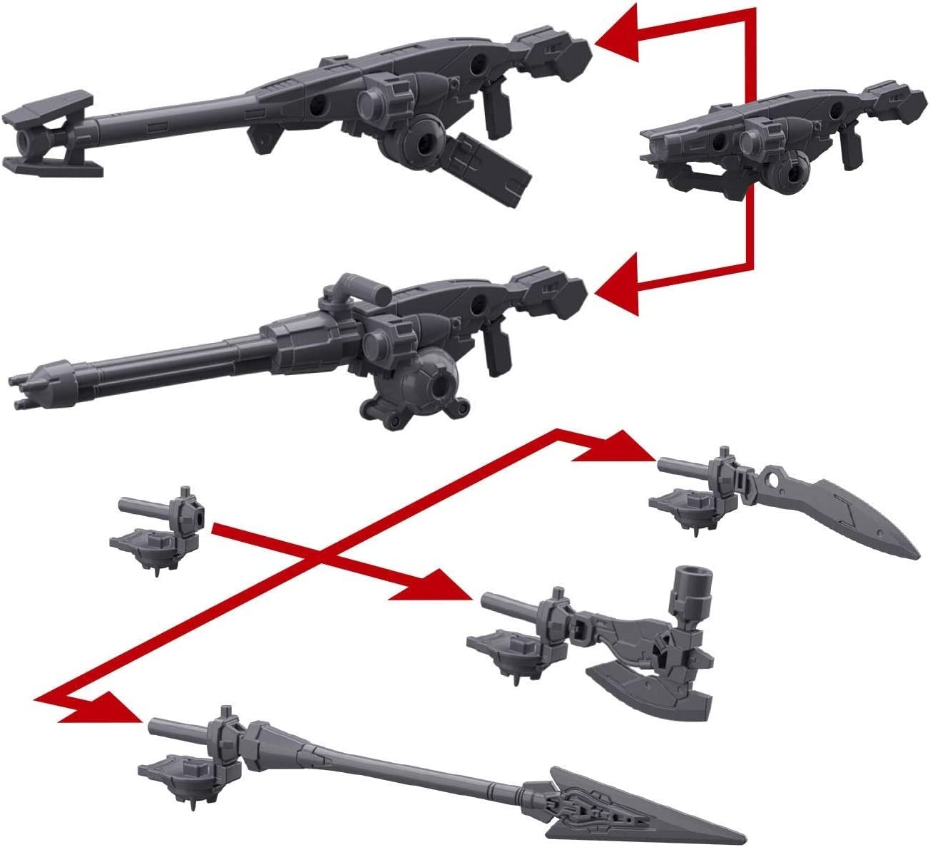 Amazon.com: Bandai Hobby - 30 Minute Missions - #02 Option Weapon