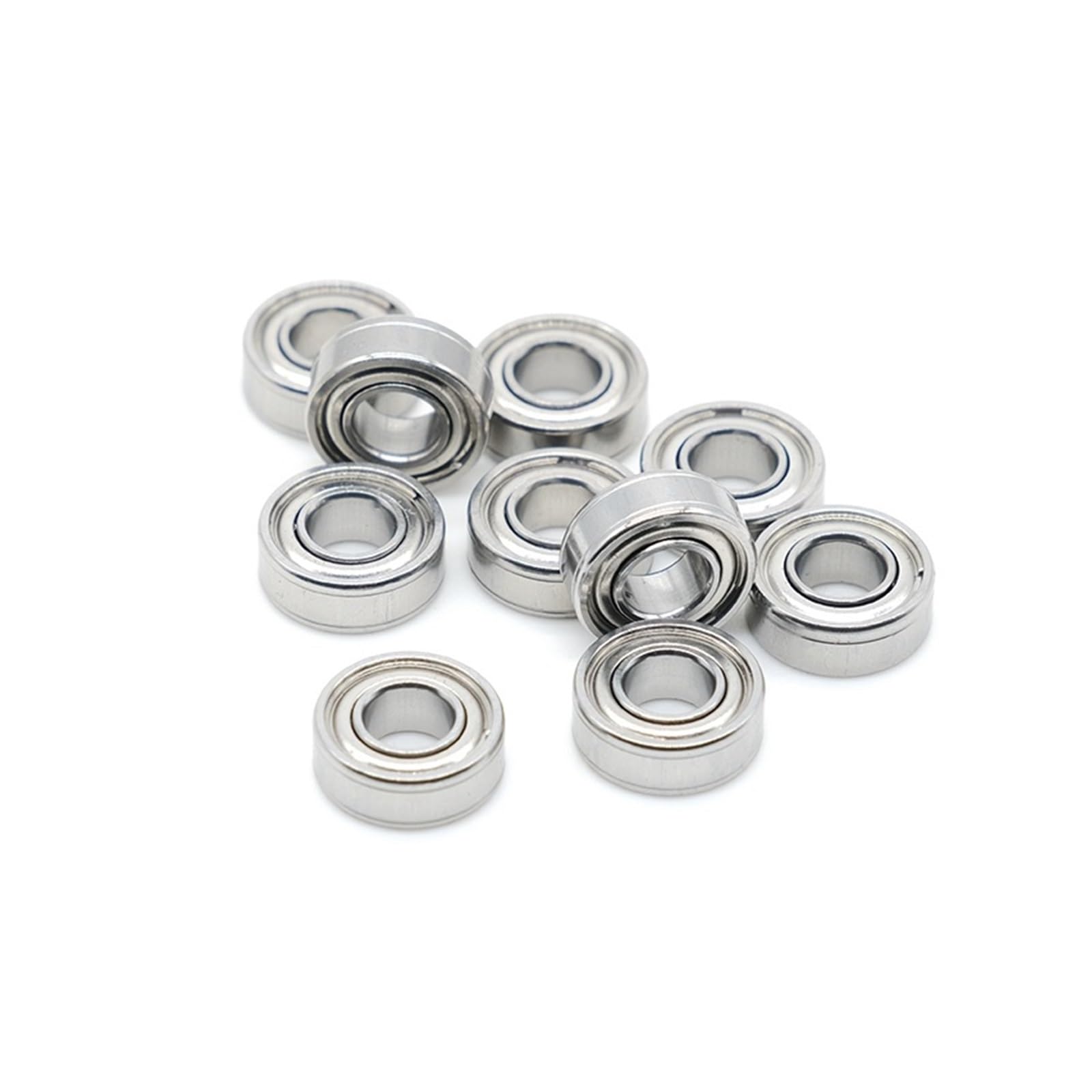 Rodamiento de Bolas de Ranura Profunda ABEC-7 MR115ZZ (10 Unidades, 5 x 11 x 4 mm)(MR85ZZ 5X8X2.5)