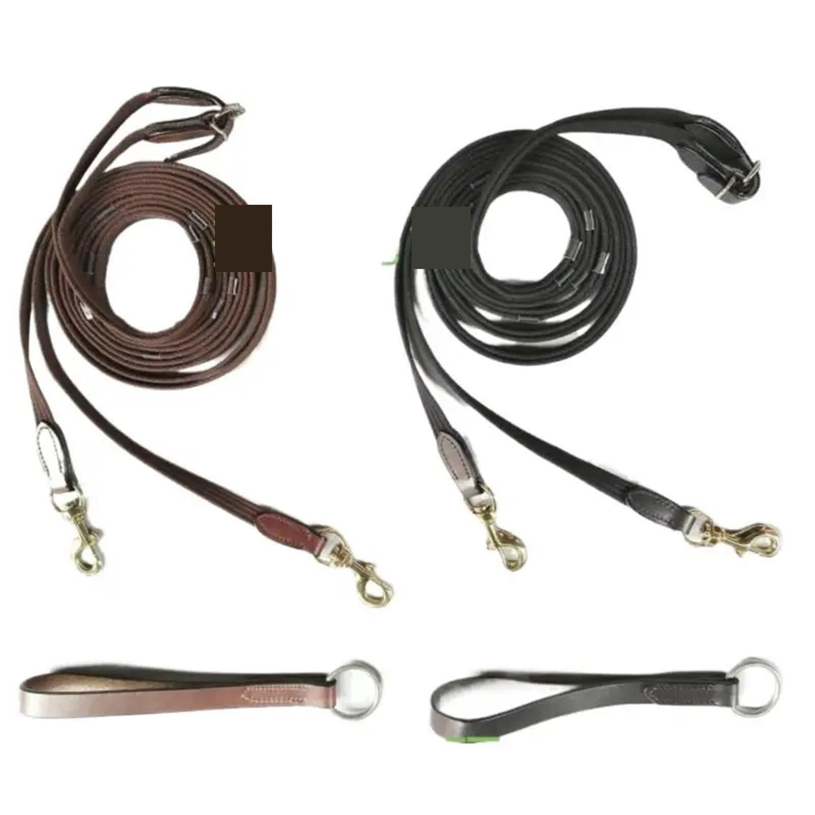 Riendas Riendas de Caballo, Accesorio Ecuestre, riendas de Entrenamiento for Montar a Caballo, arnés de Caballo, Gancho de latón, equitación
