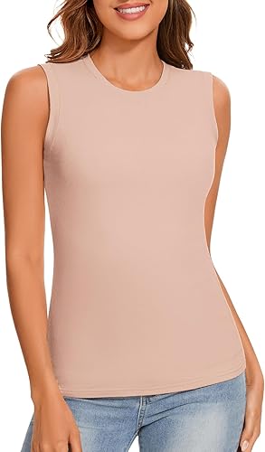 Miniatura 21 de Camiseta Interior Térmica Tank Top sin Mangas de Forro Polar Cami Top Térmico sin Mangas Camiseta Interior Cálida Capa Base para Mujeres Clima Frío