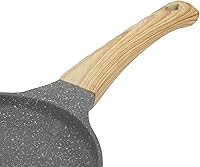 Vista 9 de Raguso Sartén, sartén para panqueques con parte inferior plana para comida (7.9 pulgadas)