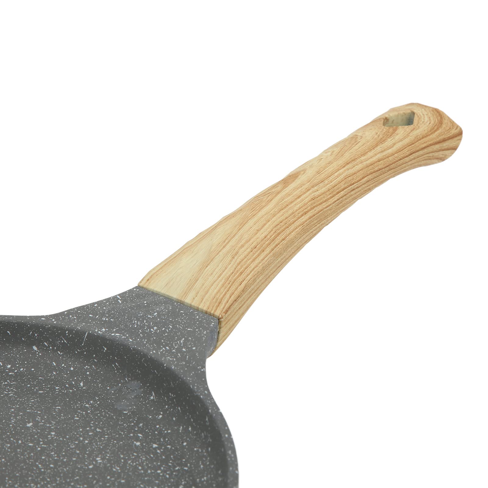 Padella Per Crepe, Padella Pancake, Kitchen Padella per crêpe, Stoviglie da Cucina in Lega di Alluminio a Fondo Piatto, per uova, omellete, tawa, roti(20cm)