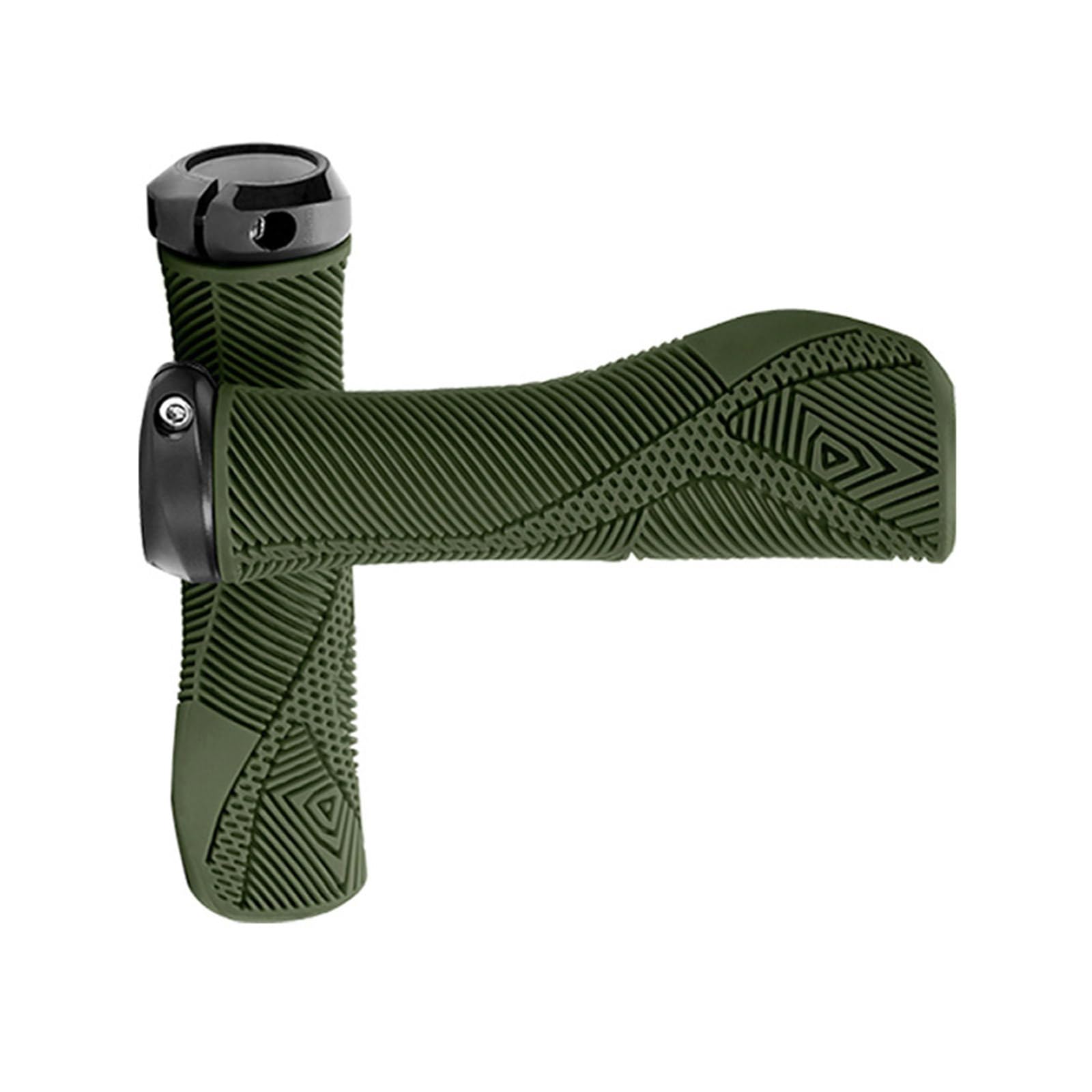 Tsophreniq 1pair Antiskid Bicycles Handlebars Grip Ergonomic Bike Handlebars Covers for Various Bike Models Shocked Absorbing Handle Grips