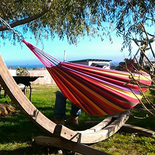 ENKEEO Amaca da Giardino Campeggio Portatile 2