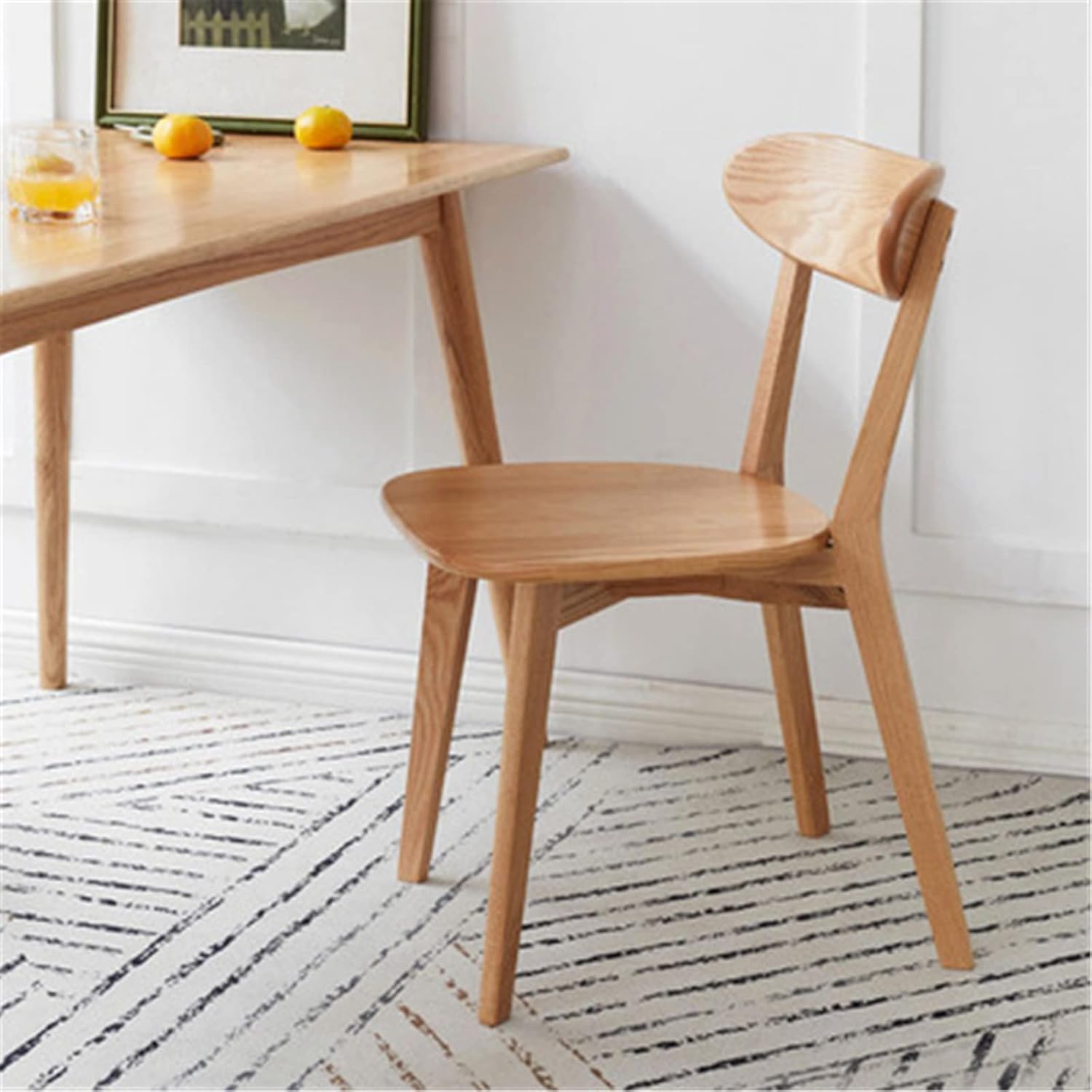 Silla de Comedor Silla De Comedor Silla De Roble Silla De Comedor Todas Las Sillas De Madera Muebles Silla Backchair Investigación Y Escritura Silla Leche Tienda Tienda Silla De Linger Decoración Eleg