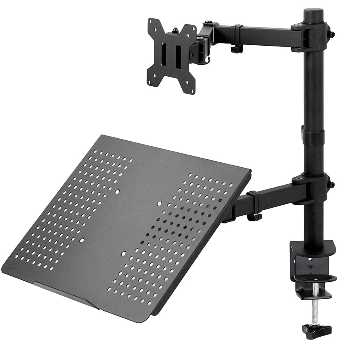 See full amazon price history chart for LIRAMARK Monitor Stand with Laptop Tray| 9 kg Weight Capacity Per Arm | Single Monitor Desk Mount with Additional Arm and Laptop Tray | Height Adjustable Monitor Stand with Laptop Plate LIRAMARK Monitor Stand with Laptop Tray| 9 kg Weight Capacity Per Arm | Single Monitor Desk Mount with Additional Arm and Laptop Tray | Height Adjustable Monitor Stand with Laptop Plate (B0BJF1SS7F) Amazon Price History, Amazon Price Tracker
