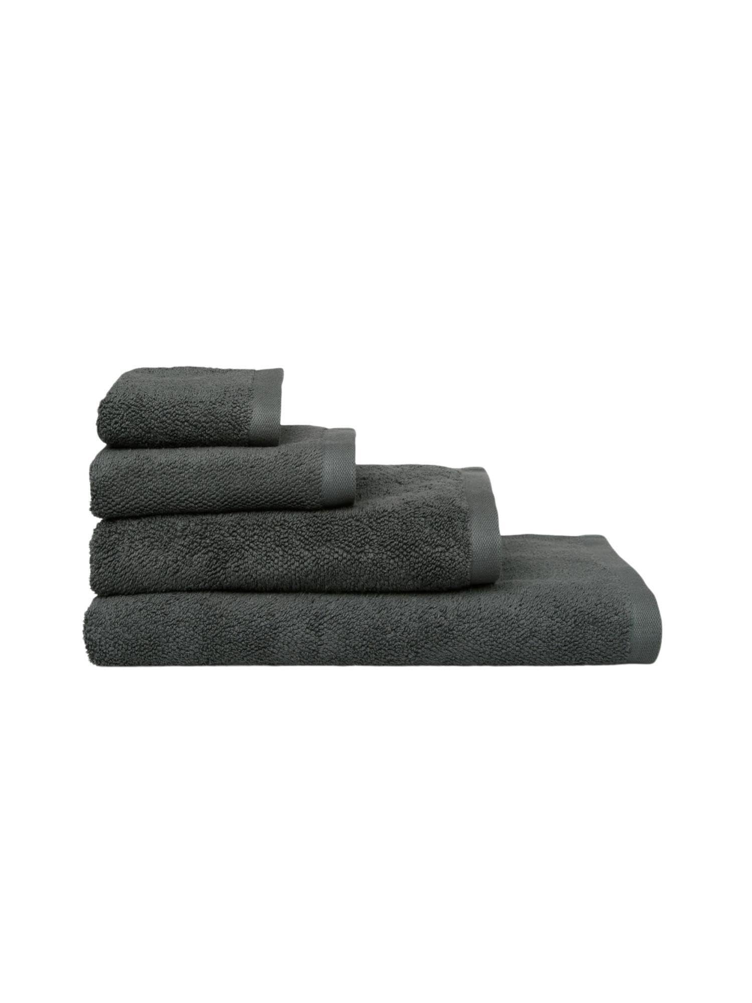 Marc O' Polo Duschtuch Timeless Uni Towel Farbe Anthracite Größe 70x140