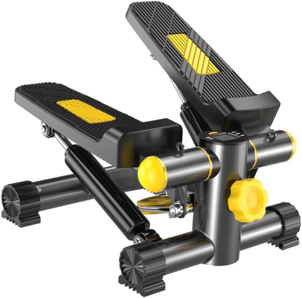 NOLITOY Multi-Functional Swing Pedal Fitness Equipment with Non-Slip Foot Pedals for Home Exercise Stepper Training Device Including Mat and Resistance Bands for Weight Loss