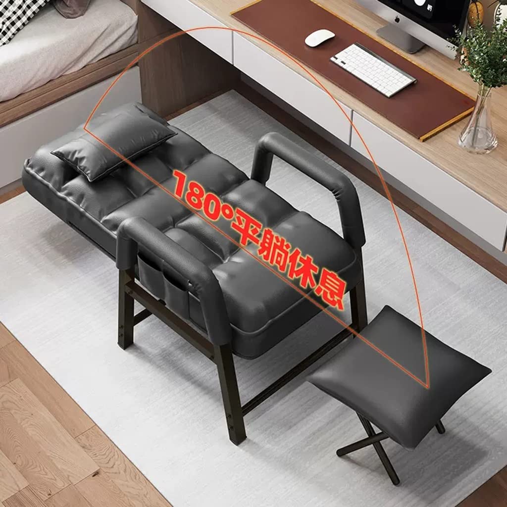 Skórzane krzesła Sofa Fotel Salon Krzesło Akcentujące Krzesło Lounge Krzesła rekreacyjne Krzesło do czytania do sypialni Salon Pojedyncze Wysokie oparcie Nowoczesne tapicerowane krzesło akcentujące