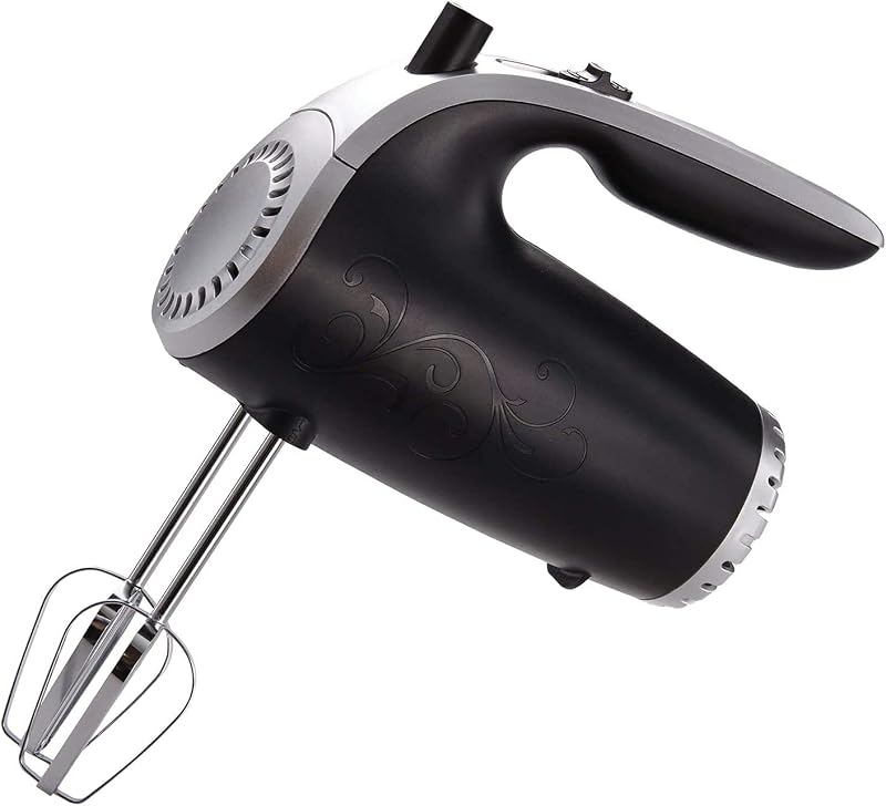 Brentwood Appliances HM-48B 5-Speed Hand Mixer, Black