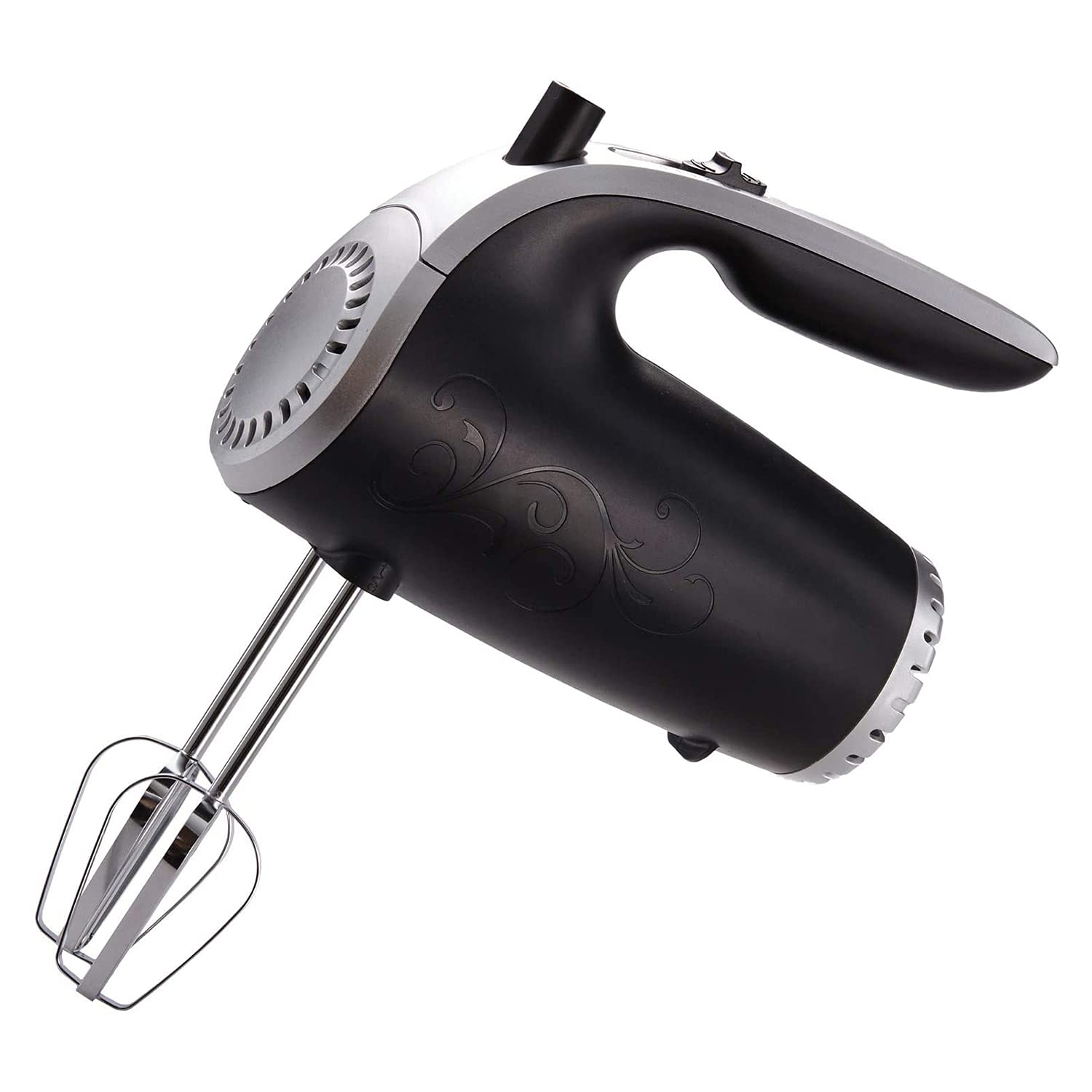Brentwood Electric Hand Mixer Lightweight 5-Speed, Black