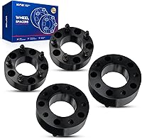 Vista 202 de KAX Espaciadores de rueda 4x4, adaptadores de espaciadores de rueda de 1" con pernos de 1/2" x20, diámetro del cubo de 59 mm, 2 piezas para Xpress