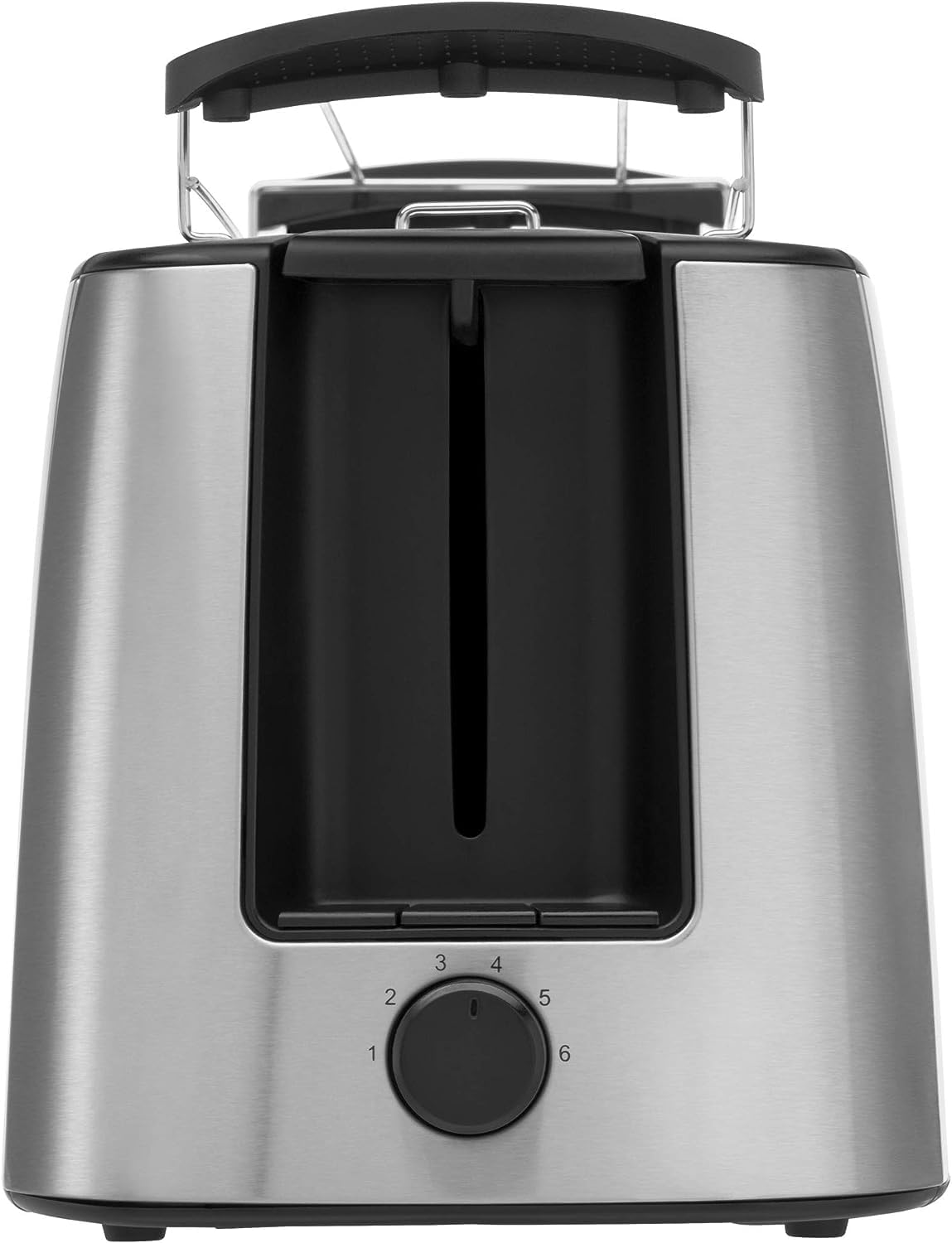 WMF Bueno Pro Langschlitz-Toaster aus Edelstahl für 4 Brotscheiben, mit Brötchenaufsatz, Aufknusper- und Auftaufunktion, 6 Bräunungsstufen – stilvoll für knusprigen Genuss im modernen Küchenambiente