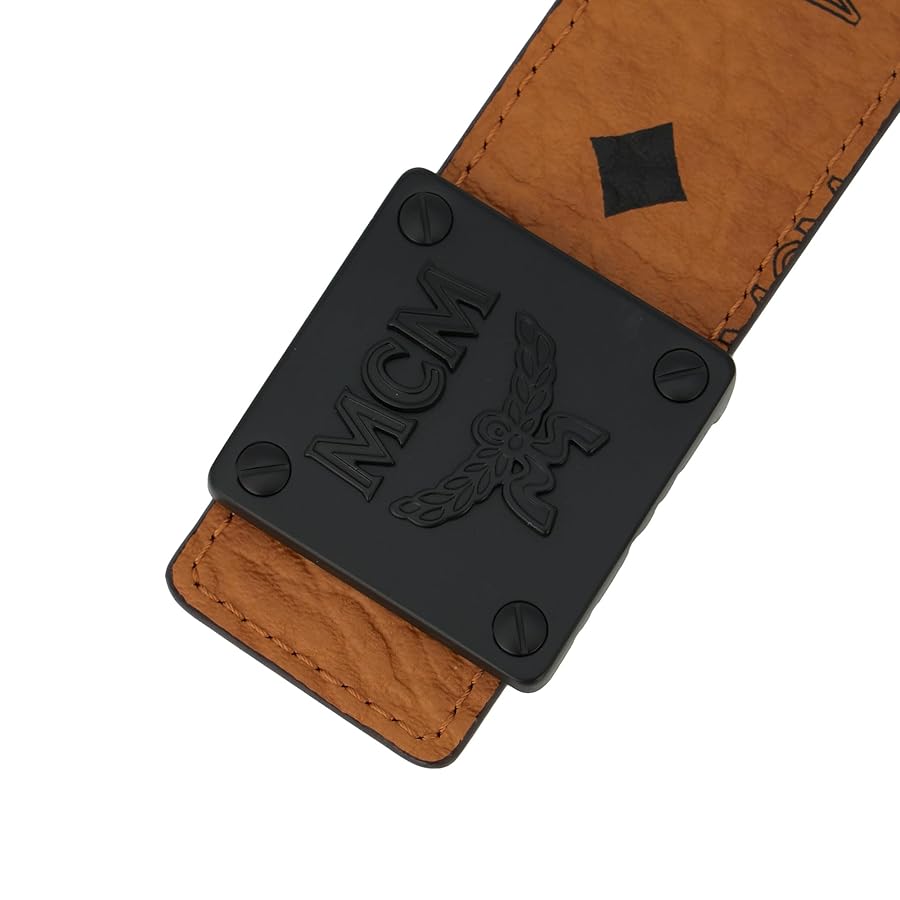 Amazon | [エムシーエム] ベルト MYBASMM02 COGNAC [並行輸入品