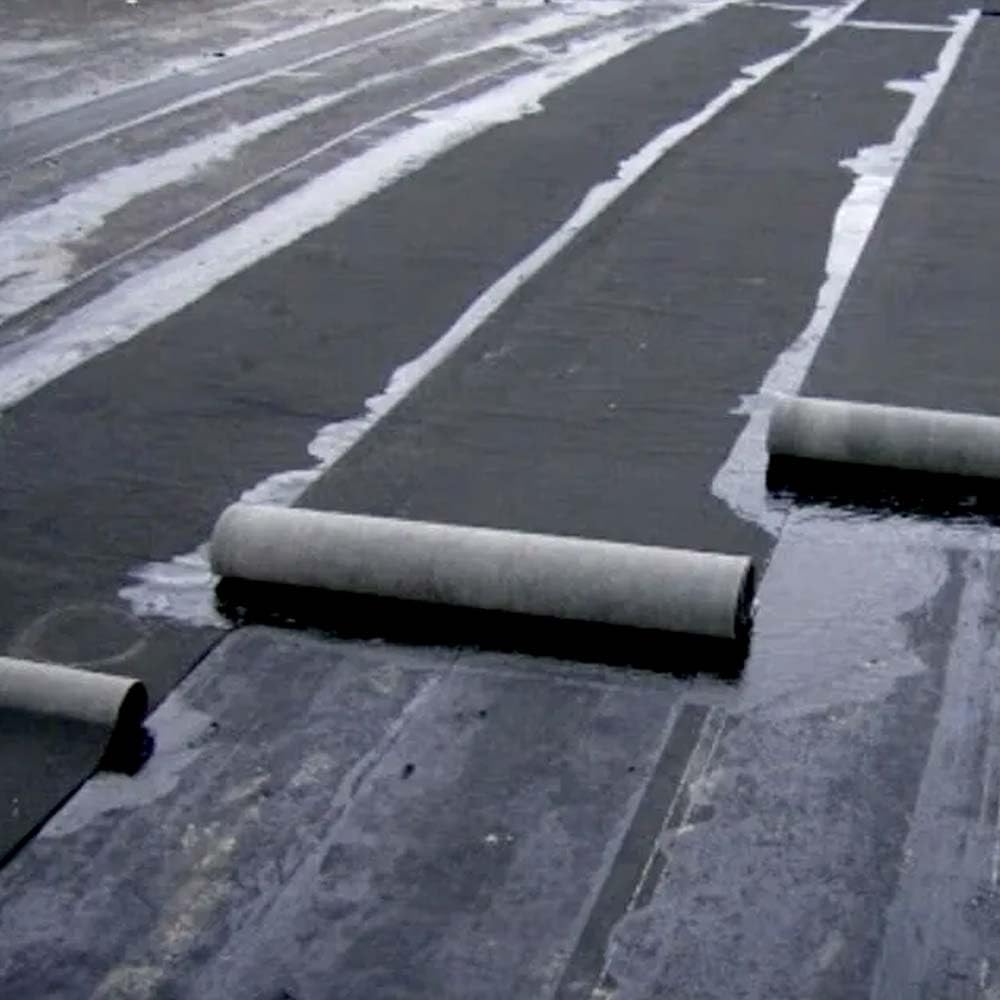 Lámina asfáltica antiradón y barrera de vapor - Membrana de betún modificado LBM (SBS) con elastómeros. Rollo 10m x 1m