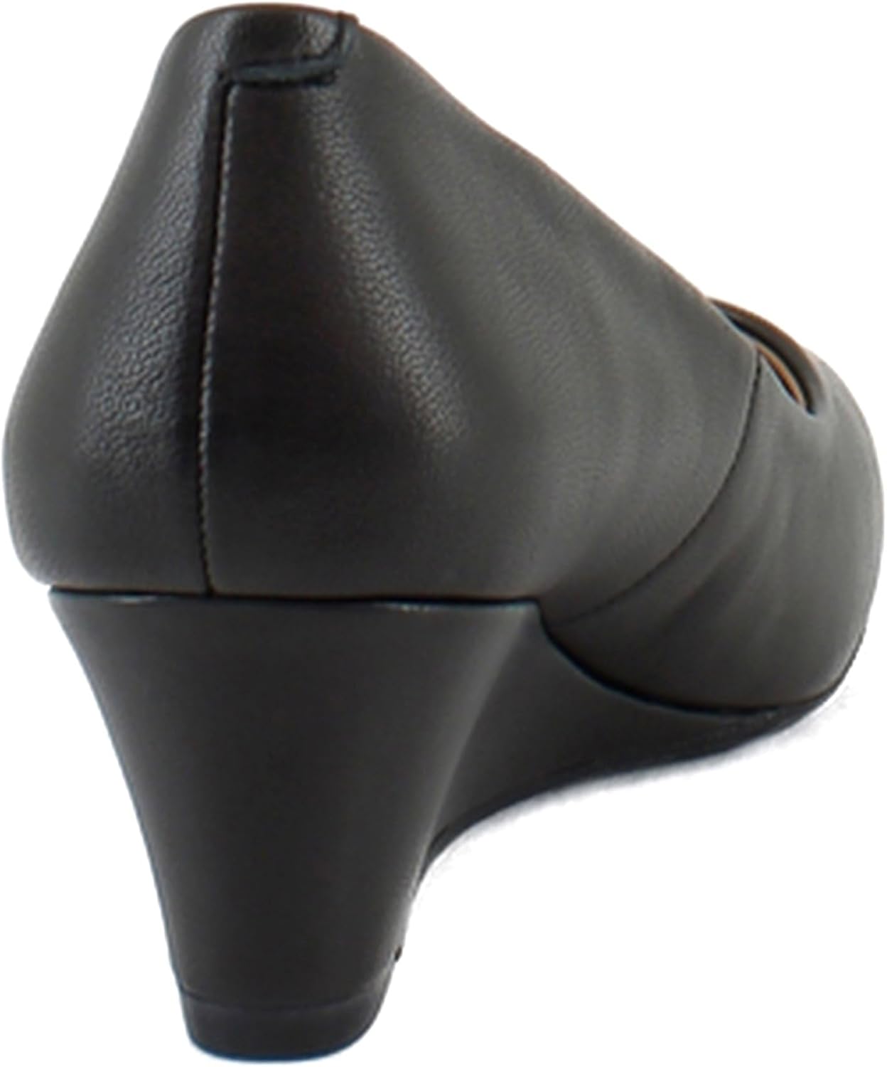 Aerosoles Iris Women's Heels Black Leather Size 7.5 W - Image 4