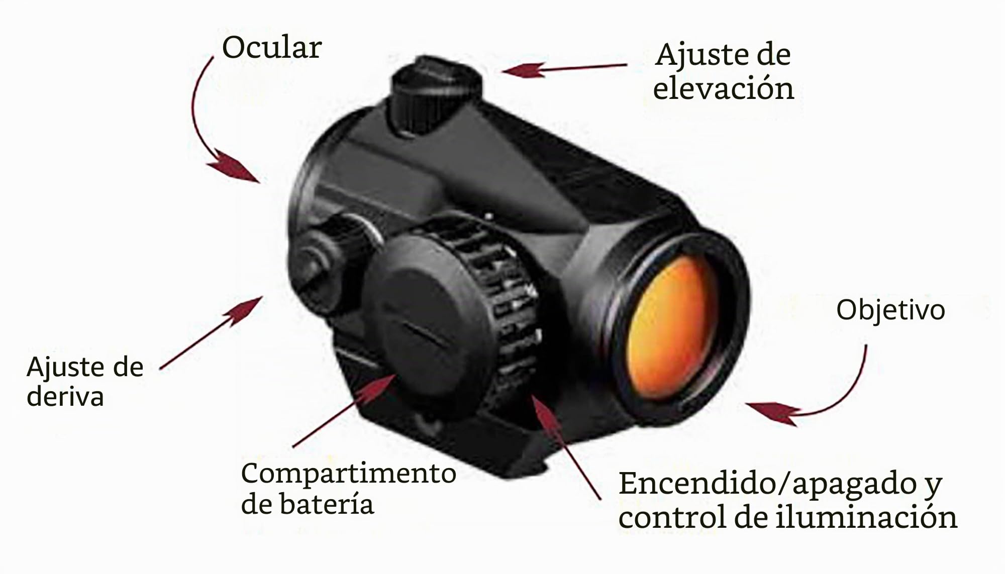 Vortex Optics Crossfire Red Dot Sight Gen II- 2 Moa Dot (CF-RD2)