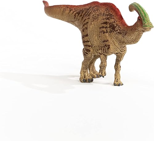 Miniatura 4 de Schleich Dinosaurios, juguetes de dinosaurios grandes para niños y niñas, figura de juguete realista de parasaurolophus, a partir de 4 años