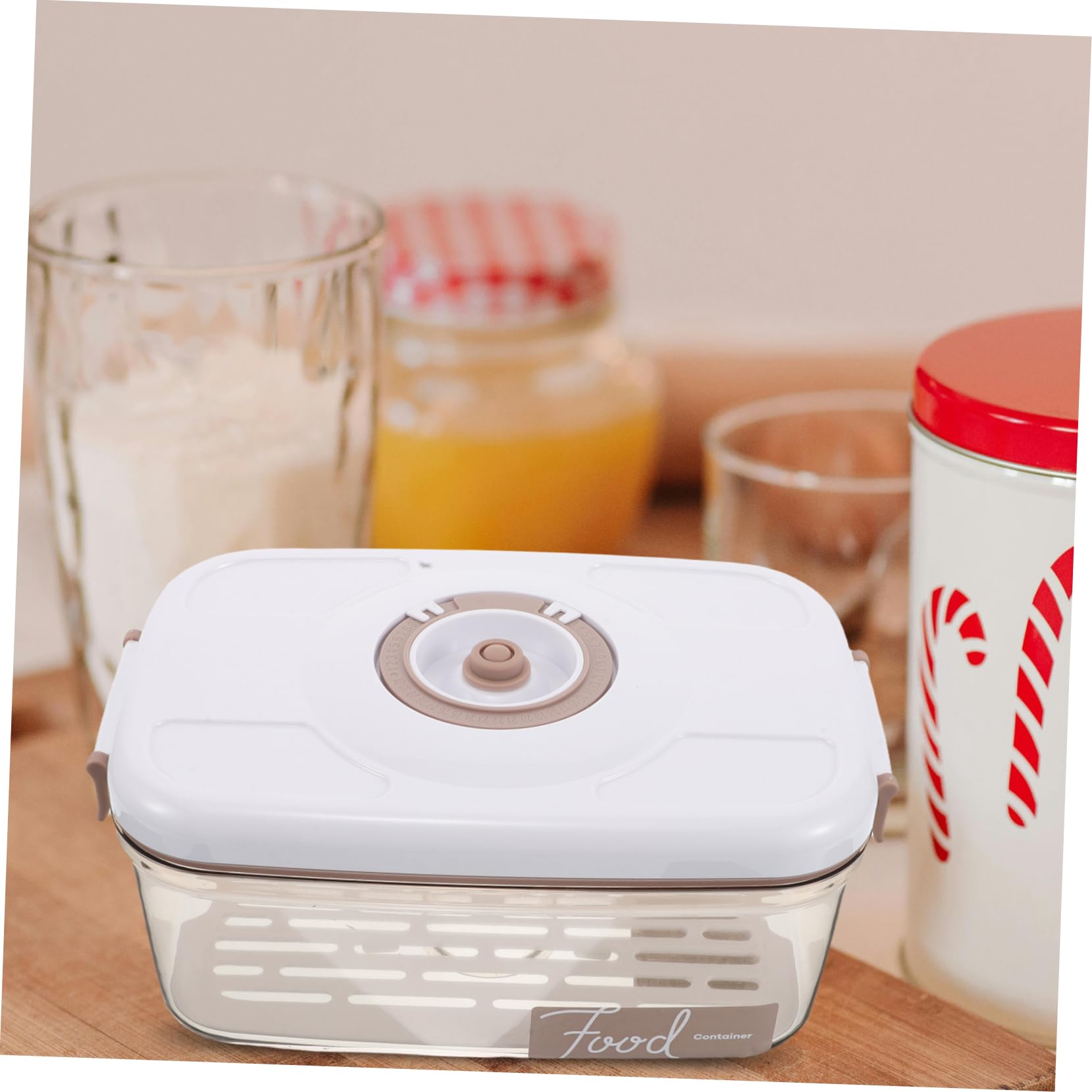 Gadpiparty 1set Contenitori Sottovuoto Per Alimenti Coperchi Ermetici Capacità Per Conservazione e Stoccaggio e Riutilizzabile