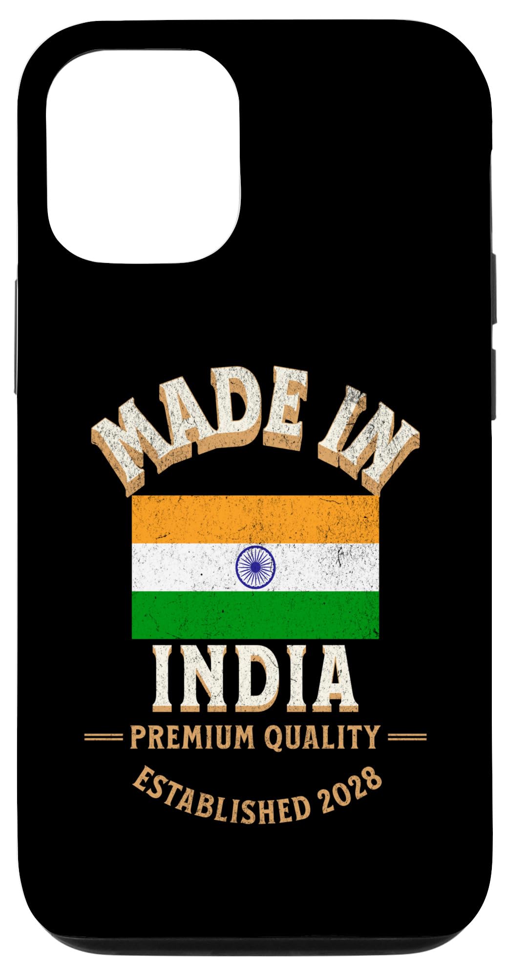 iPhone 15 Pro Made In India 2028 Premium Quality Indian Flag Case
