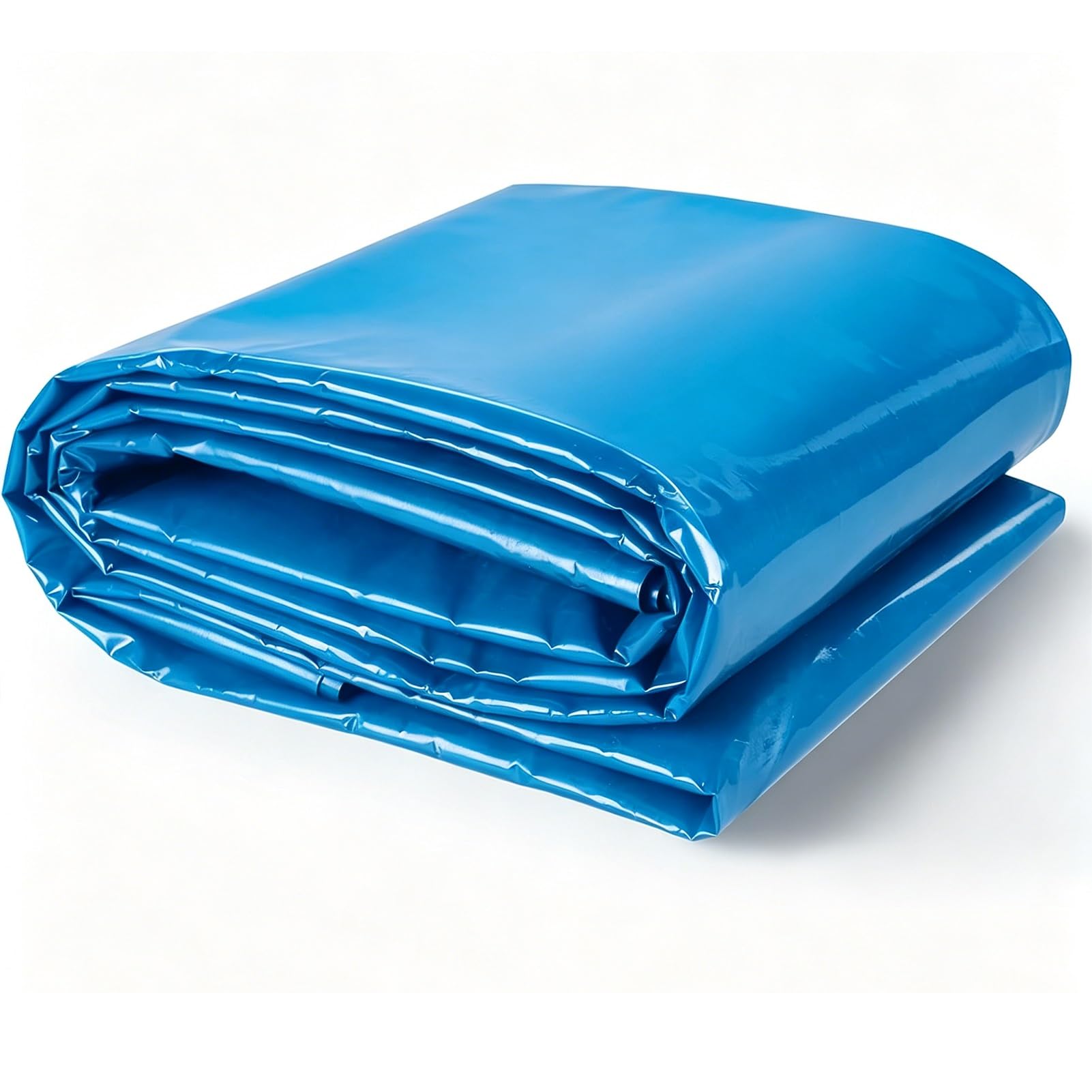 MARXAN Heavy Duty Pond Liners 4x6m 7x8m 8x10m 10x15m Blue Membrane Garden Pond Lining for Fish Pools, Waterfall, Fountains and Artificial Lake, Foldable(5x10m(16.4x32.8ft))