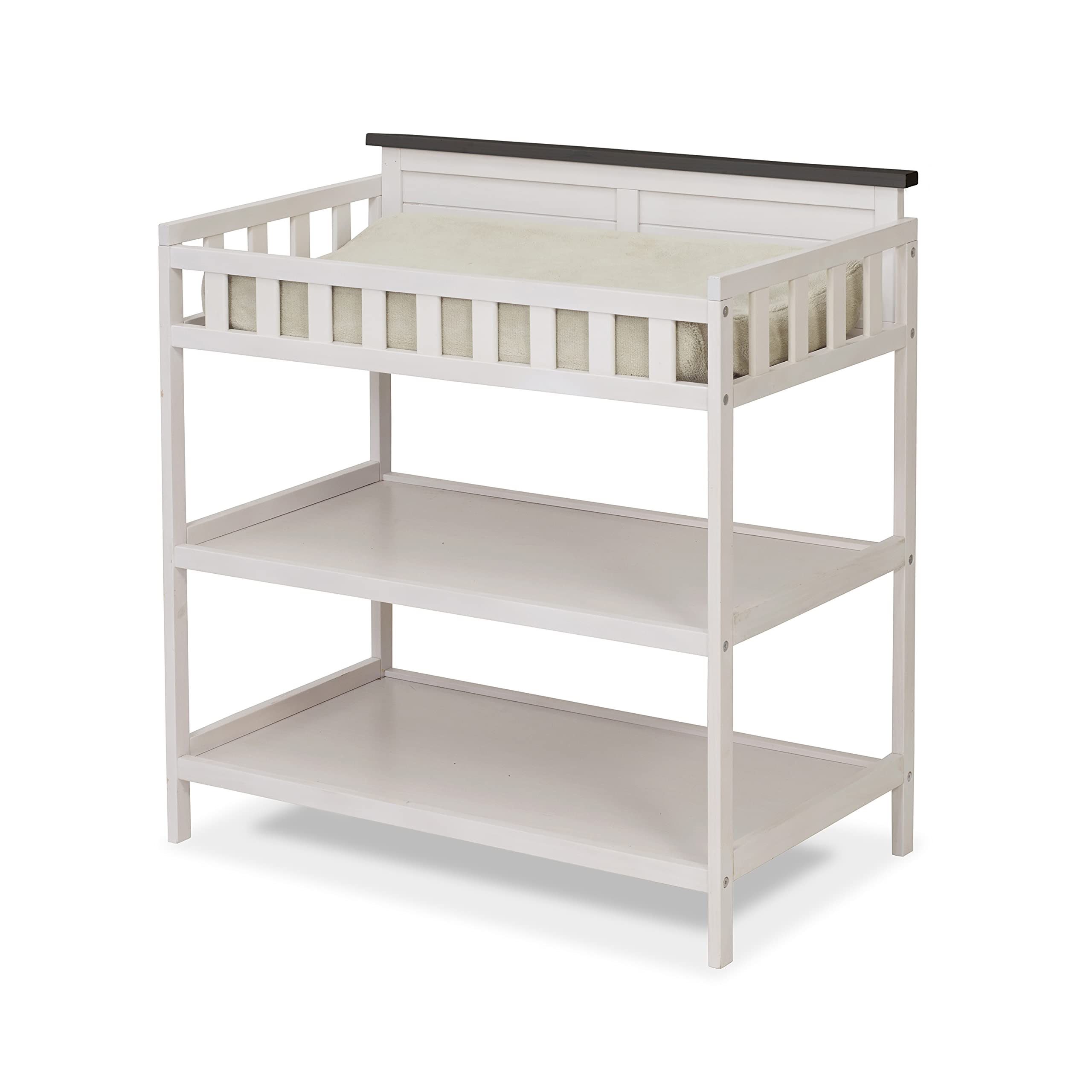 Sorelle Furniture Farmhouse 3Piece Nursery Set with 4in1 Convertible