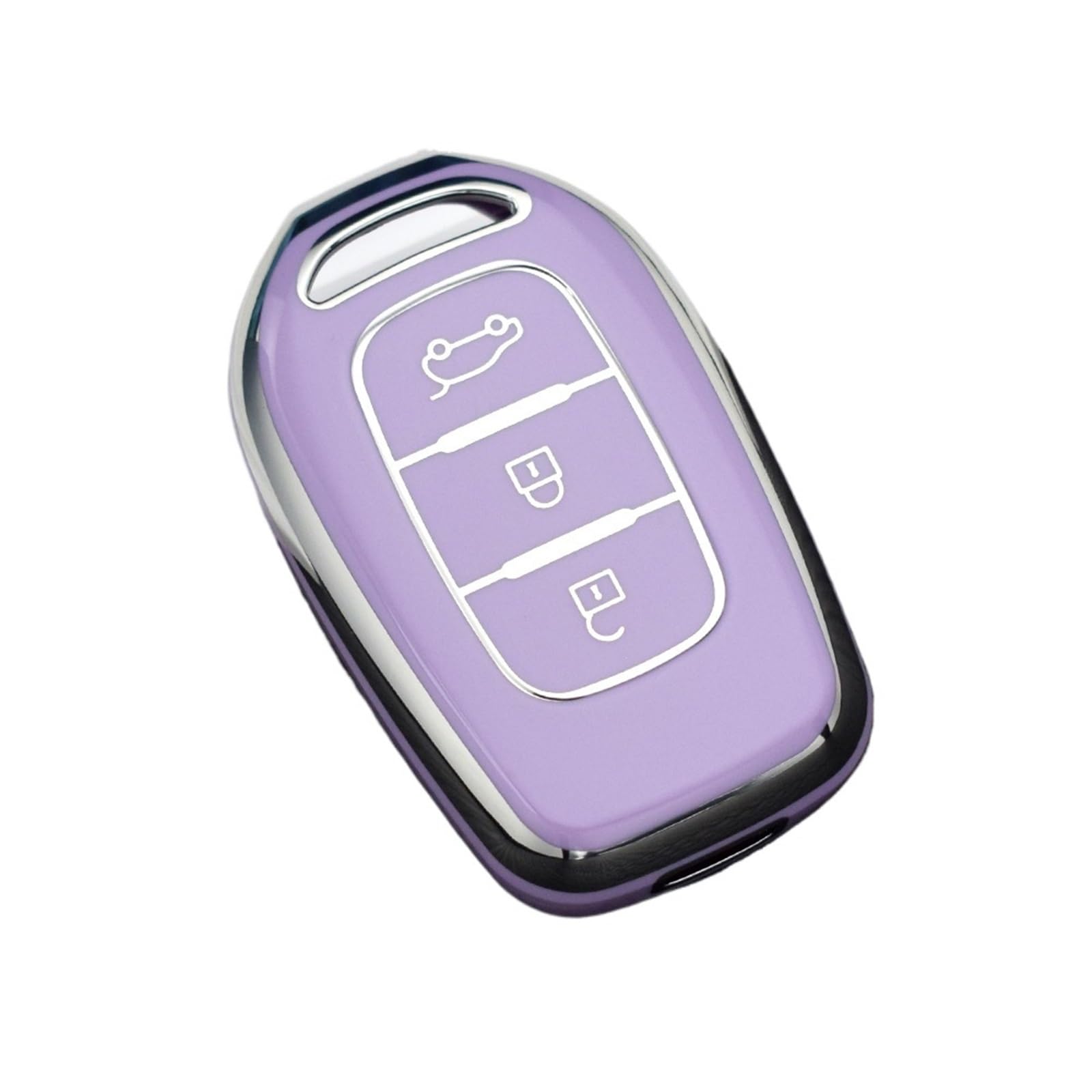 Miękka obudowa kluczyka samochodowego TPU do Renault Kwid symbol ruchu Dacia Sandero Logan Duster 2016-2018 Fob Shell brelok (kolor: brelok 2)