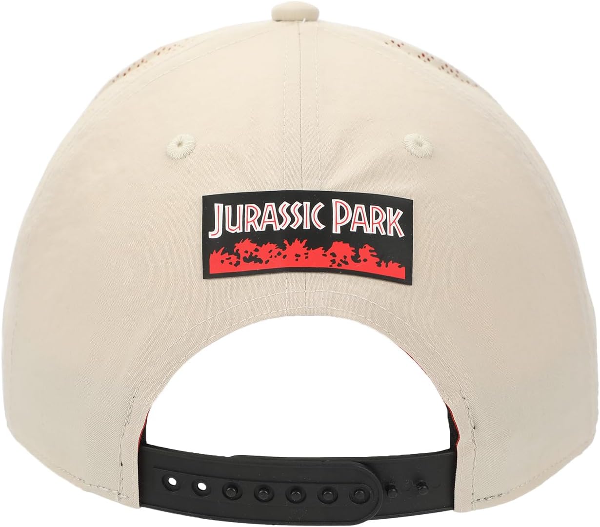 Bioworld Jurassic Park T-Rex Silhouette Adult Tan Traditional Adjustable Hat - Image 5