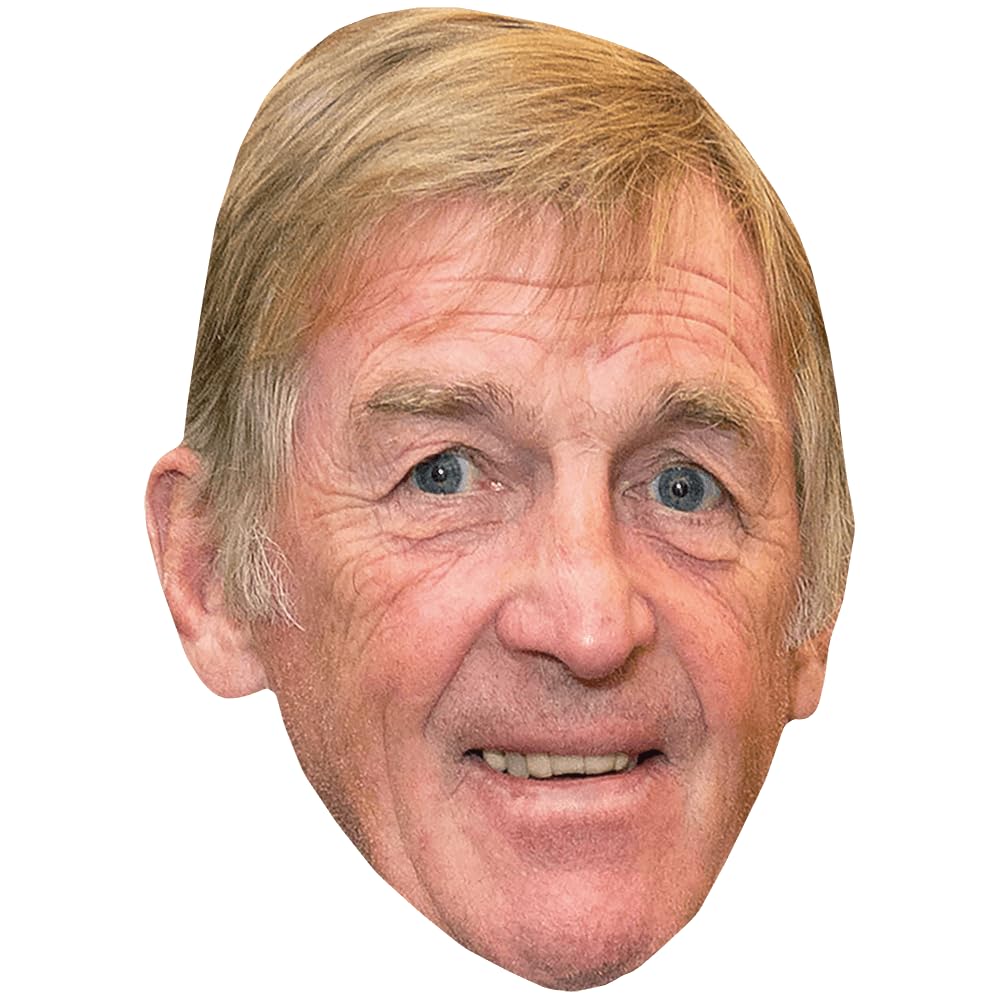 Kenny Dalglish (Smile) Celebrity Mask, Flat Card Face, Fancy Dress Mask