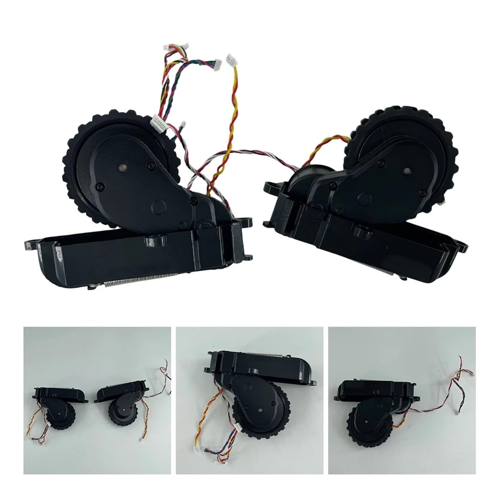 Rueda Izquierda Derecha, Compatible Con ISWEEP, D520, Compatible Con Conga, 1690 Pro 3290 3390 3490 3590 3890 Accesorios For Aspiradoras Y Robots Aspiradores(L+R)