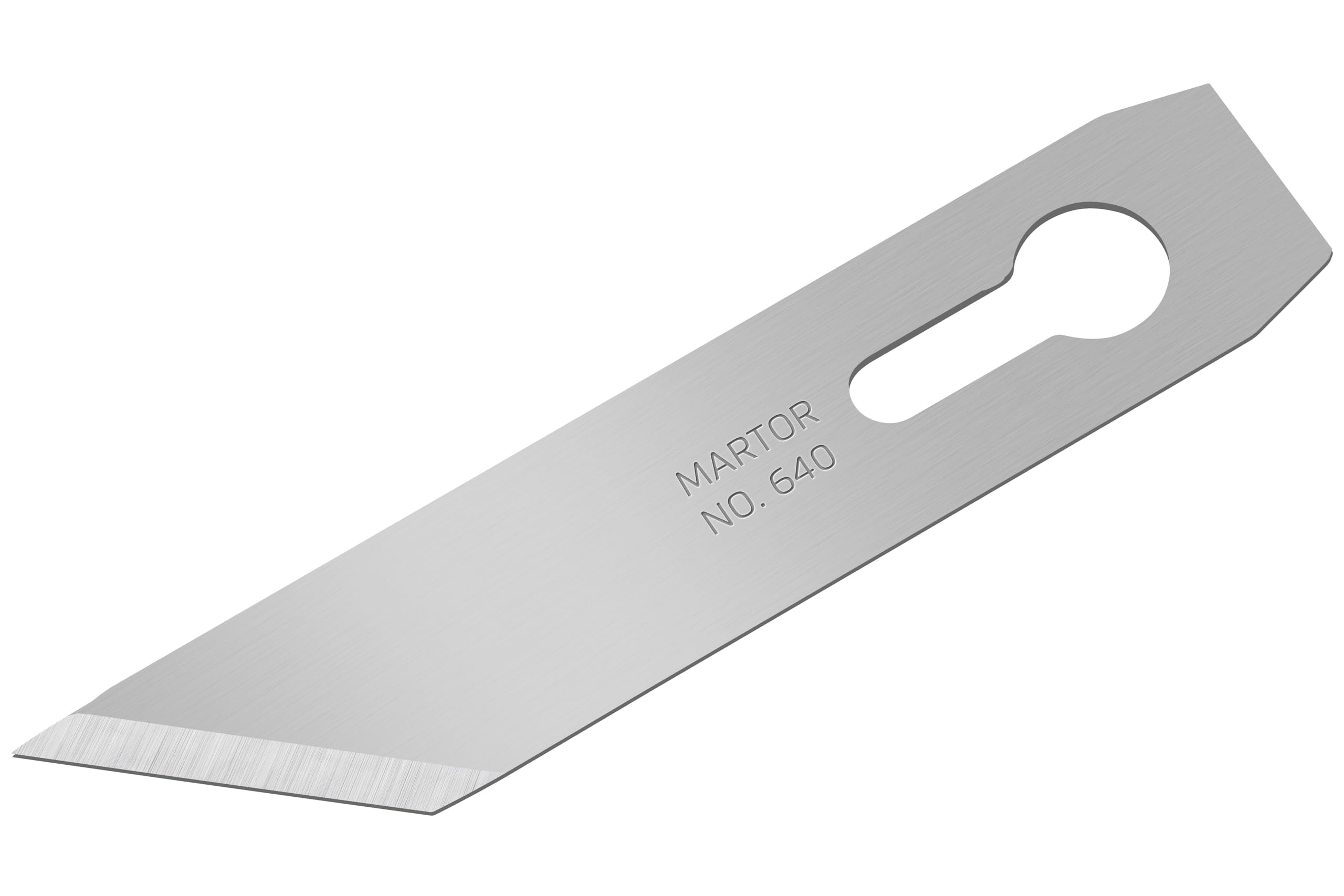 MARTOR 100 x ostrza graficzne, zapasowe ostrza do noży graficznych, noży rzemieślniczych, skalpeli, do gratowania, 9 mm, ostre, jednorazowego użytku, nr 640