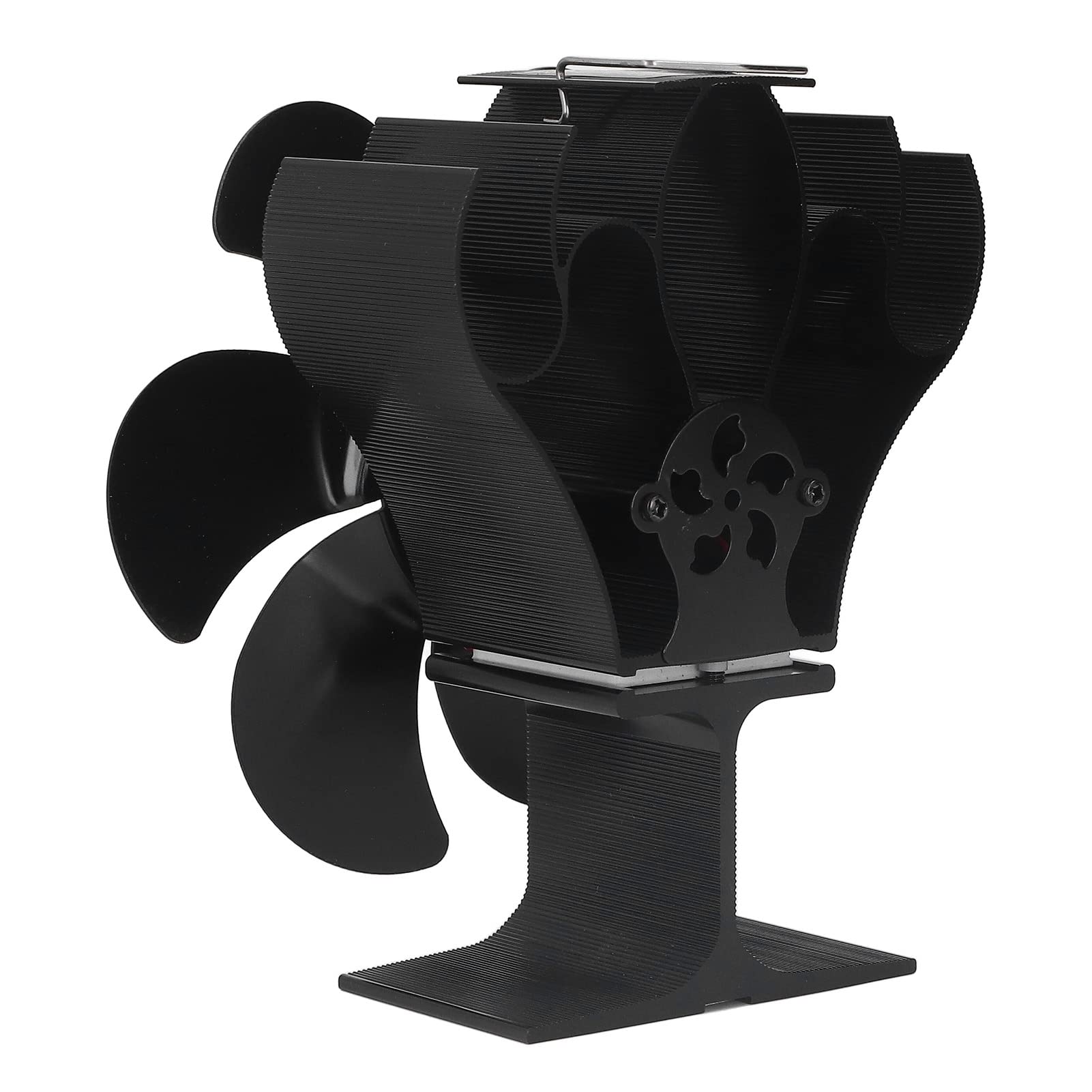 Ventilatore per Stufa a Legna a 6 Pale Ad Alte Prestazioni con Accensione Automatica per un Maggiore Comfort Nei Caminetti 152 Mm