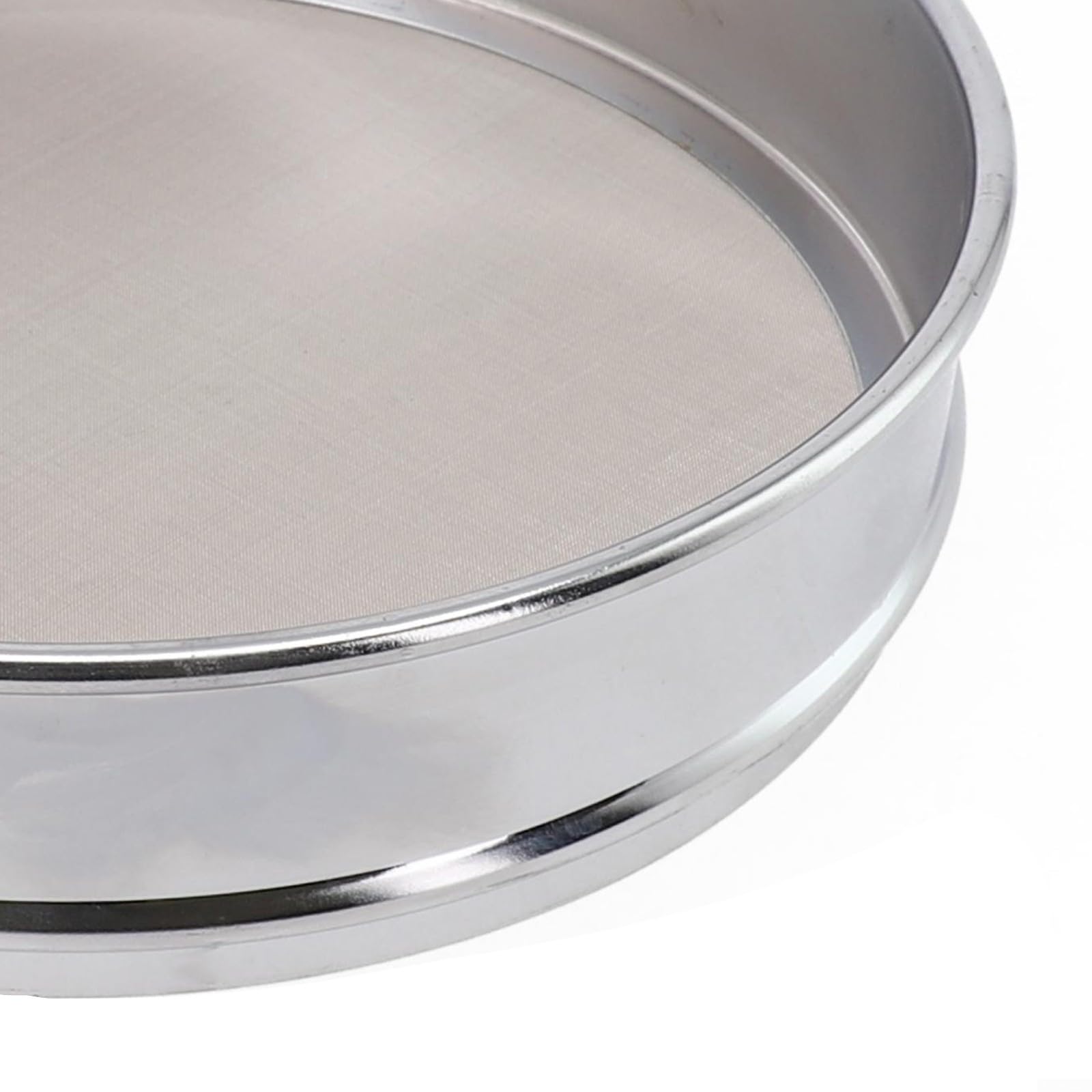 Chrom Sieb 20cm 80 Mesh - Edelstahl Testsieb Für Traditionelle Chinesische Medizin