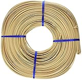 Commonwealth Basket Flat Oval Reed 3/16-Inch 1-Pound Coil, Approximately 275-Feet