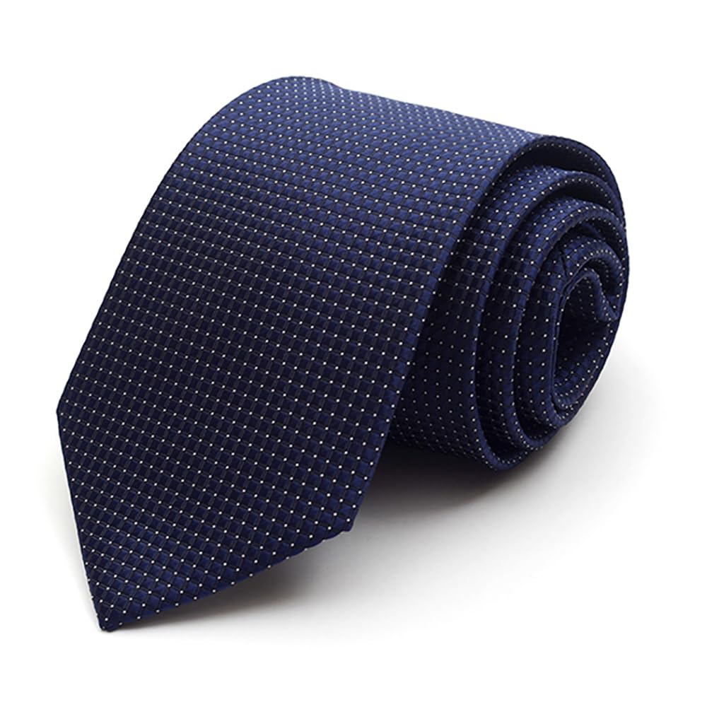 Fashion 3.5'' Ties for Men Business Wedding Necktie 9CM Checkered Striped Plaid Polka Dot Neck Tie Gift Box