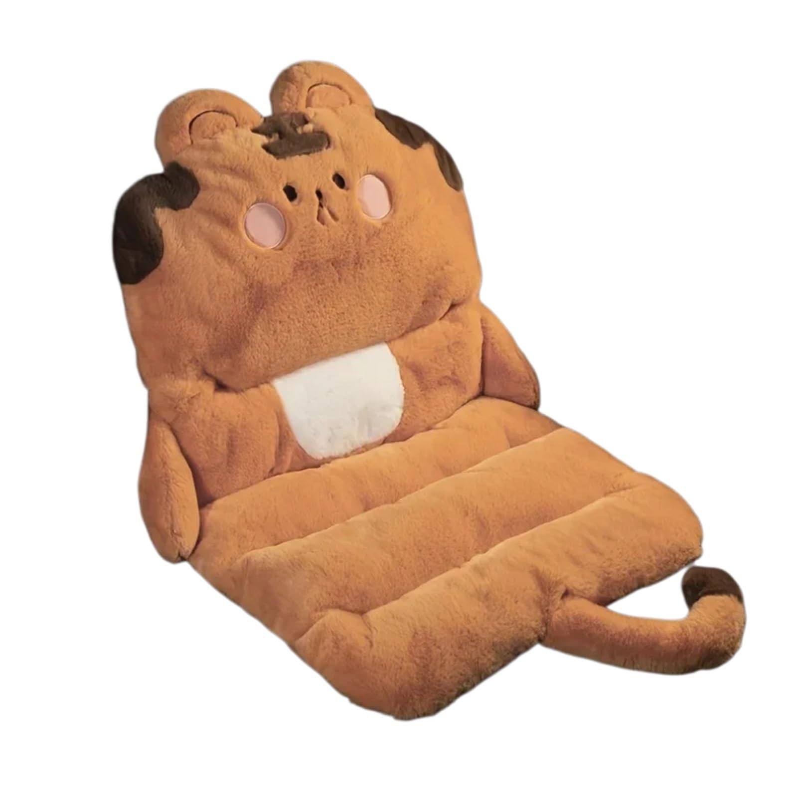 Hviyroi car seat cushion Winter Plush Cartoon Car Seat Cushion Warm Booster
