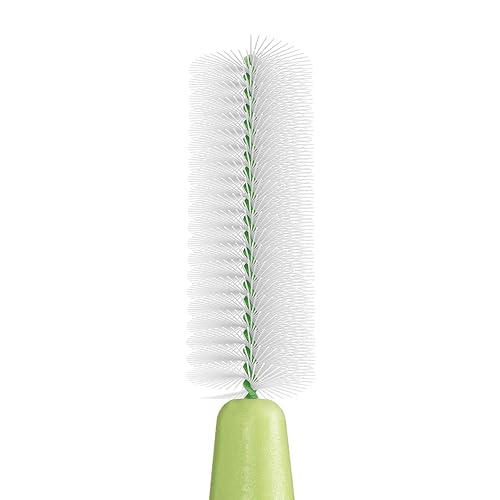 Miniatura 5 de TePe Cepillo interdental extra suave, cepillo dental súper suave para limpieza de dientes, paquete de 8, 0.031 in, grandes huecos, verde, tamaño 5